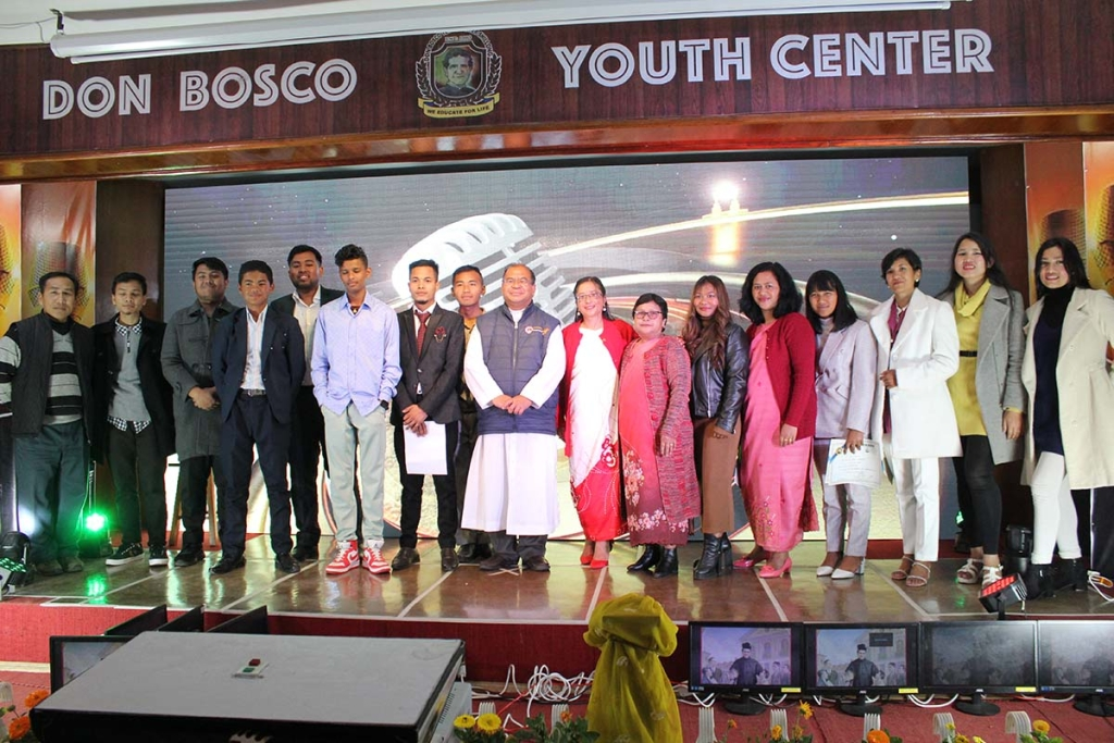 Group photo at Don Bosco Youth Centre